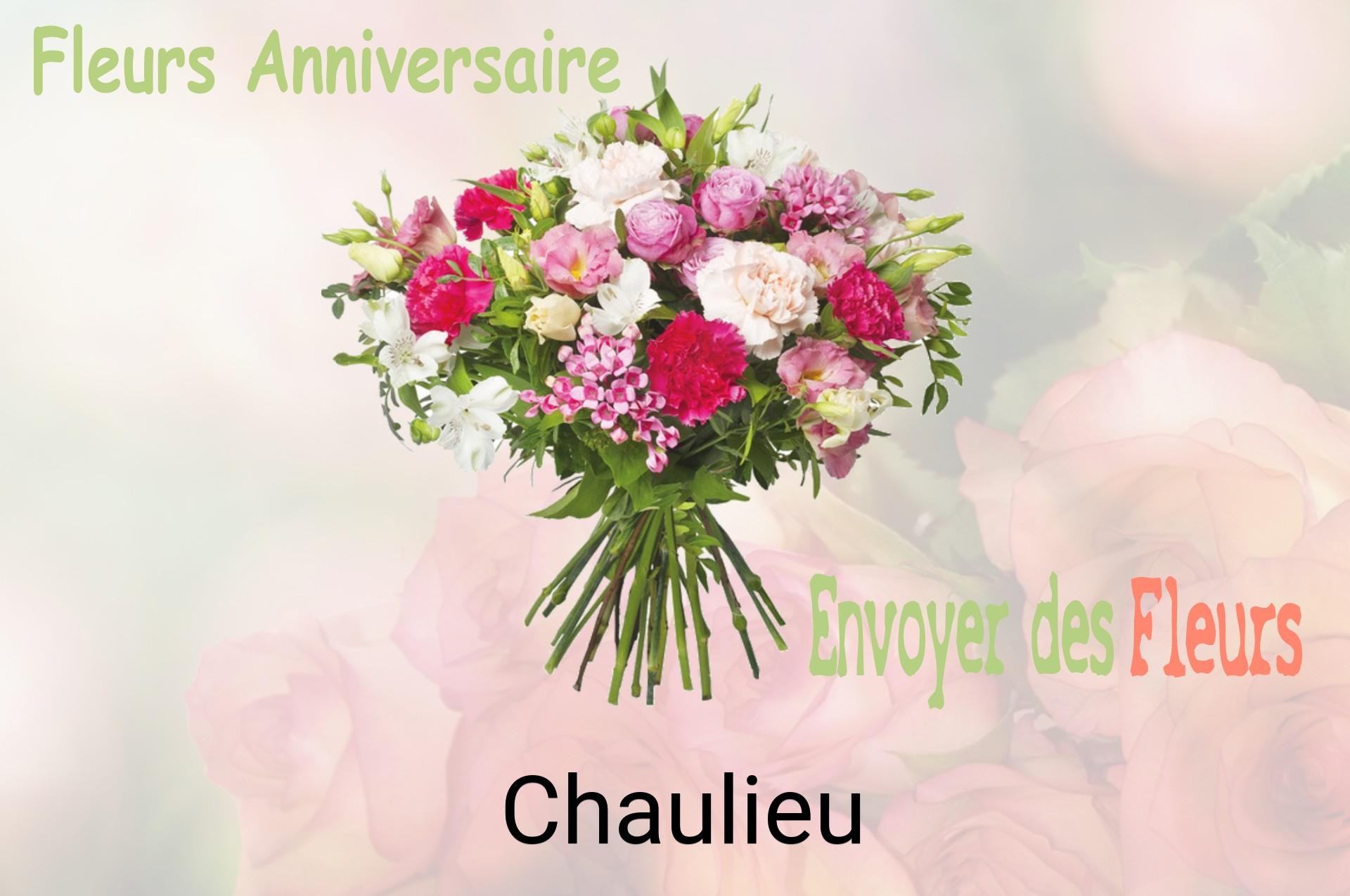 Bouquet de fleurs d’anniversaire livré à Chaulieu