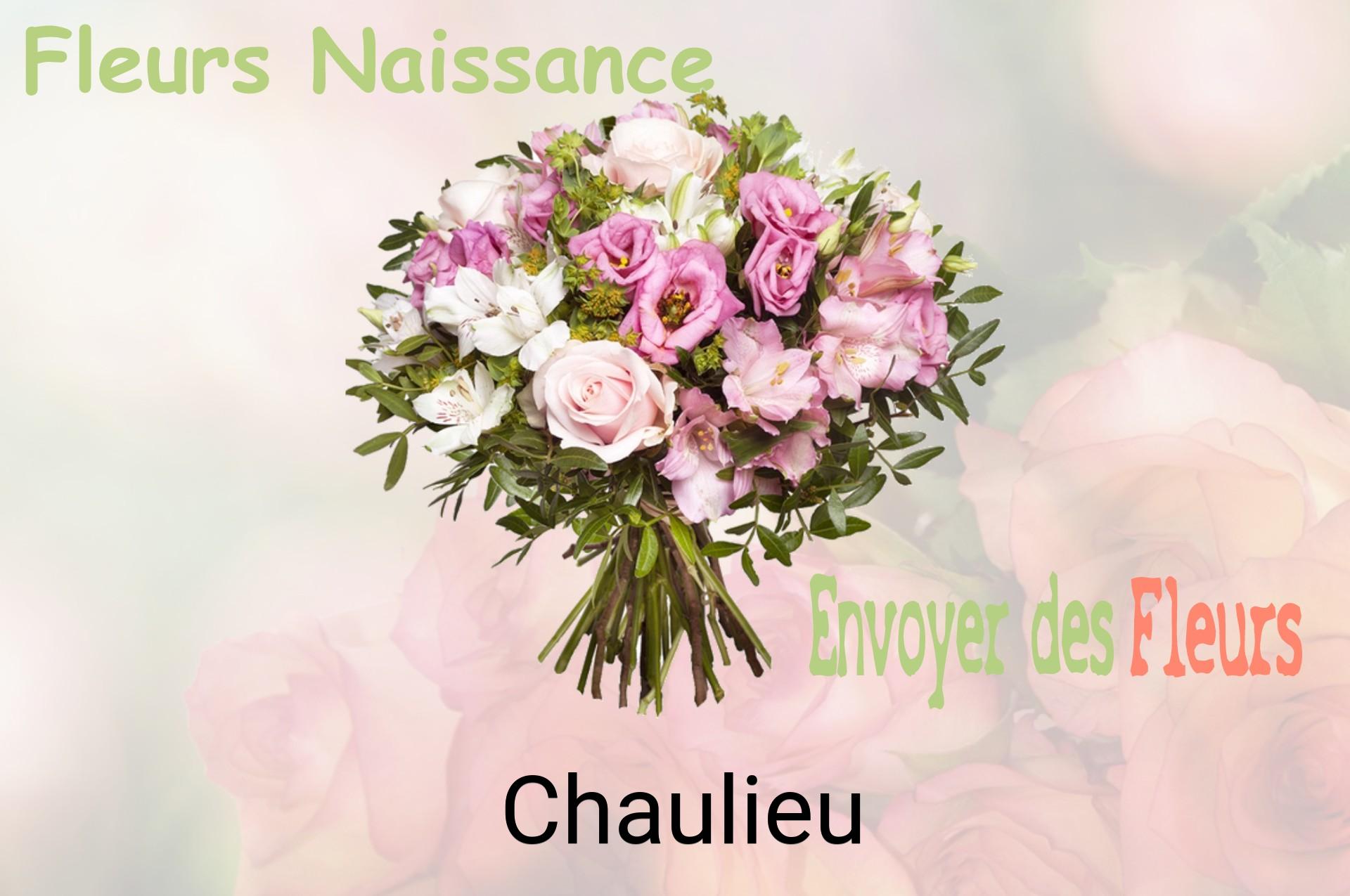 Bouquet de fleurs de naissance livré à Chaulieu